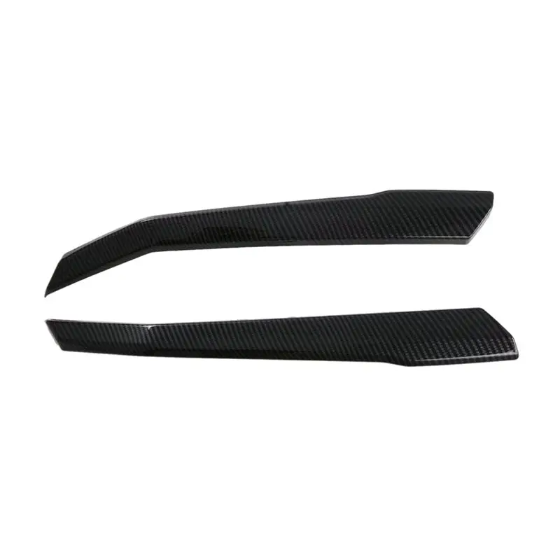 

For Subaru Crosstrek 2023 2024 Car Front Grill Insert Cover Trim Protector Spare Parts ABS Carbon Fiber