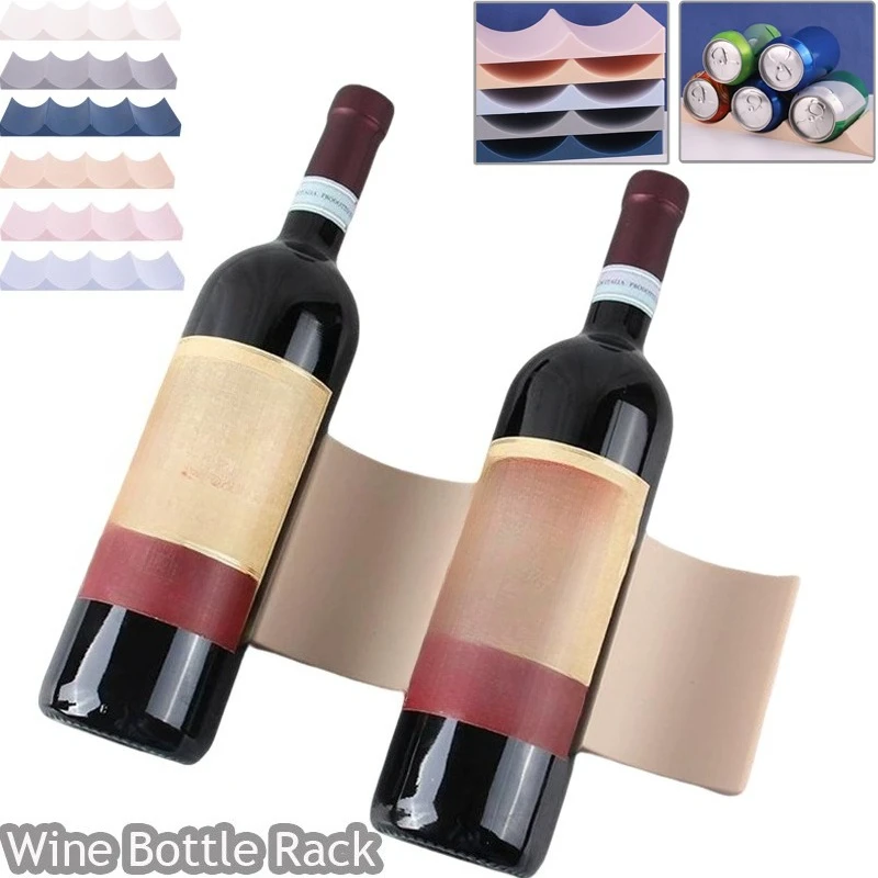 

Desktop Display of Household Beverage Storage Rack Stackable Wine Bottle Holder Wine Cabinet Counter Holder Escorredor De Louça