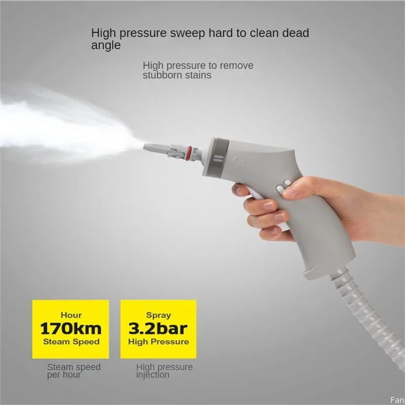 Vapor Mop Cleaner para cozinha, tanque de água 1000 ml, esterilizador Car Film Desodorizador, 110-220V