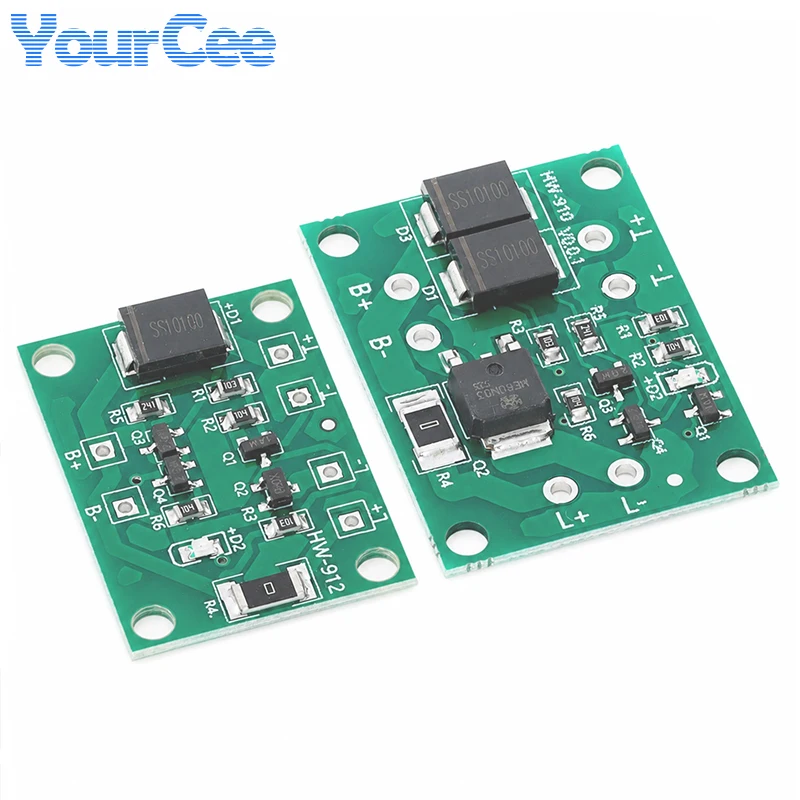 10pcs/1pc 3-24V Solar light circuit control board module solar lawn light lithium lead-acid battery light automatic control