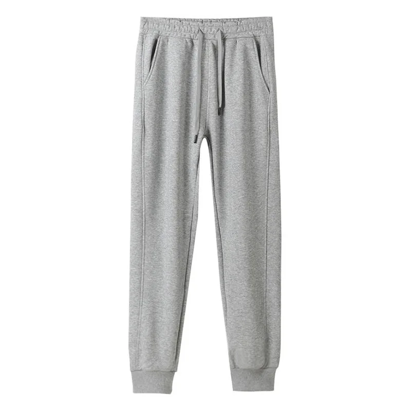 

400GSM Heavyweight Fleece Men's Joggers, Autumn Winter Warm Cotton Sweatpants Man, Oversized Casual Men Sports Pants