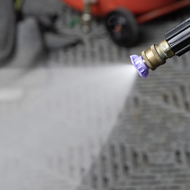 New Plant 4-direction Water Discharge Nozzle With 1/4 Inch Quick Connector New Pressure Washer Low Pressure Mist Nozzle Tips