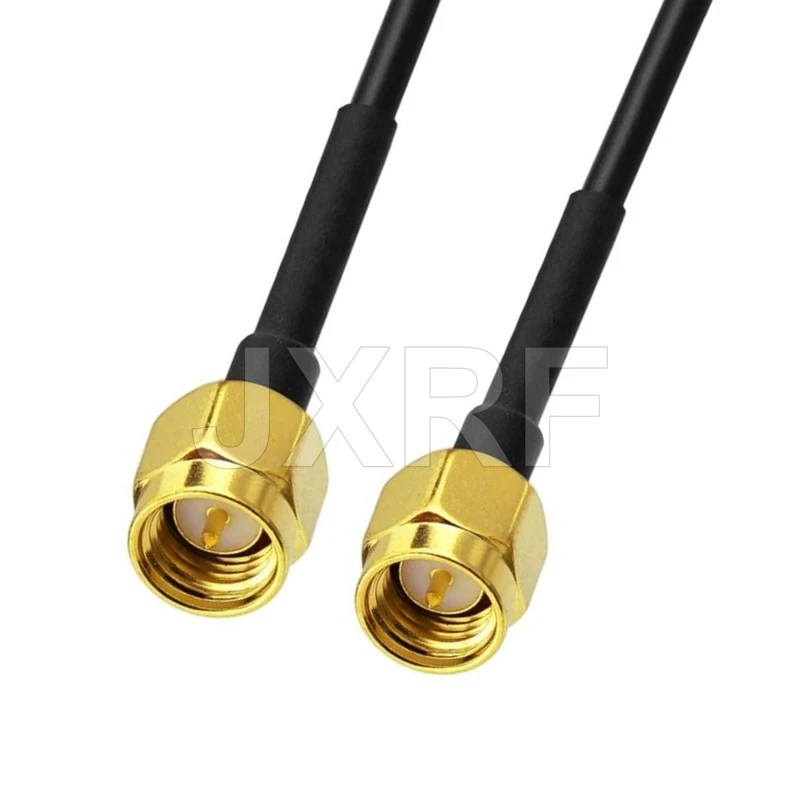 SMA Male RP SMA Male To RP SMA Male SMA Female RG174 Coaxial Cable Extension Cable Copper Feeder Wire For WIFI 3G 4G Antenna