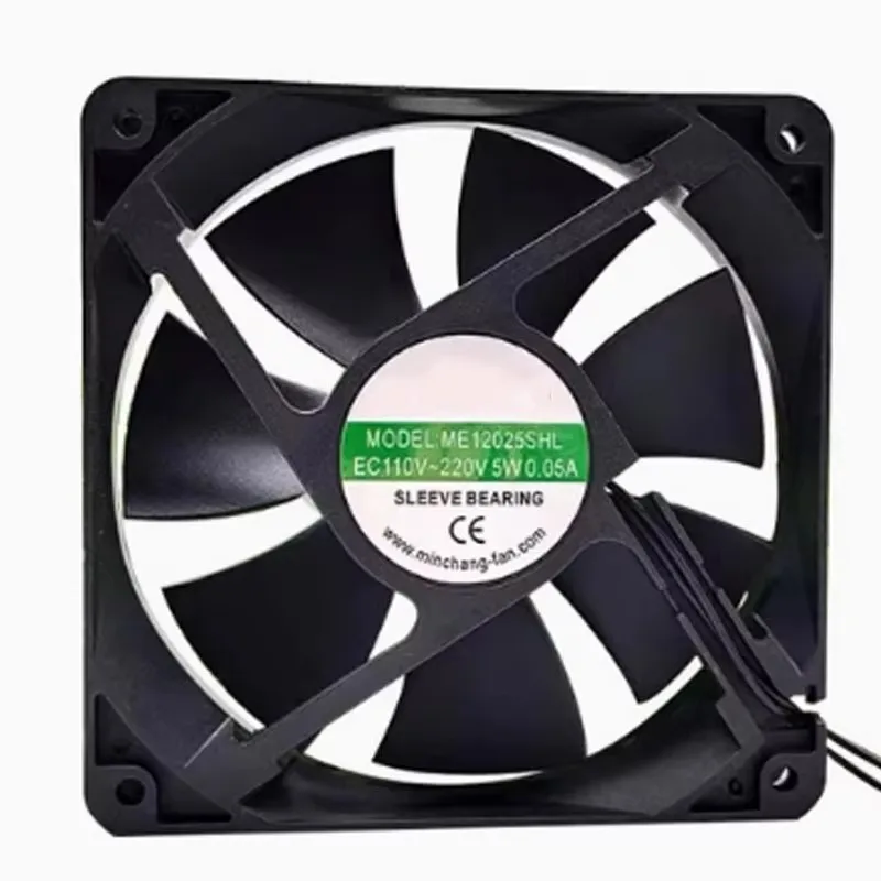 

ME12025SHL 120mm AC Fan 110V-220V 0.05A 12cm EC Brushless Cooling Fan for Computer Server Chassis