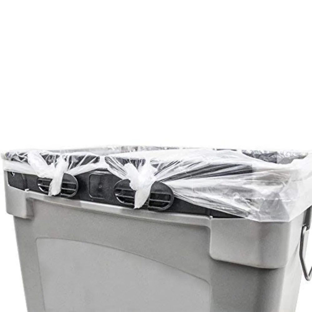 bin Indoor and Outdoor Sturdy 3-in-1 Waste, Recycling and Compost Bin with Backboard FX50B-WT3-W-BK-R-BE-C-GN