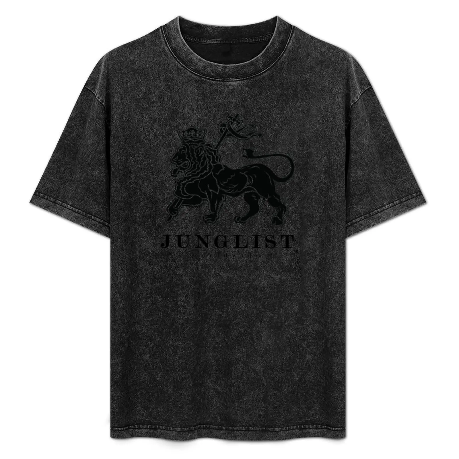 

Junglist International Movement ( Lion of Judah ) T-Shirt Casual Lightweight Short Sleeve Top