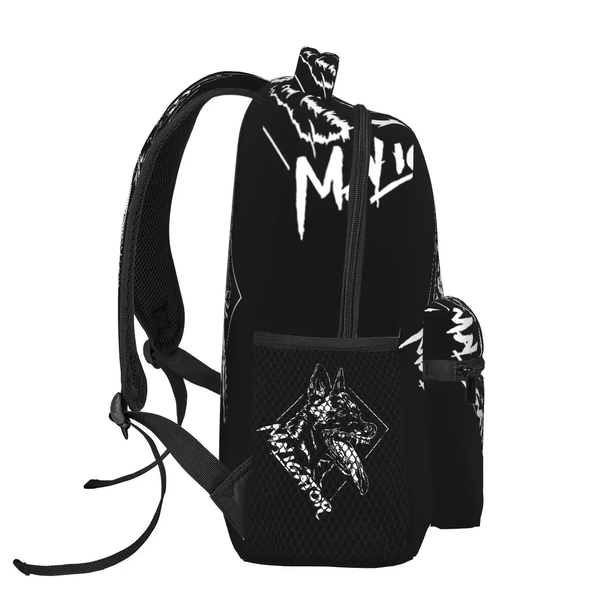 Maligator Belgian Shepherd Dog Malinois Portrait Backpacks Boys Girls Bookbag Children School Bags Travel Rucksack Shoulder Bag