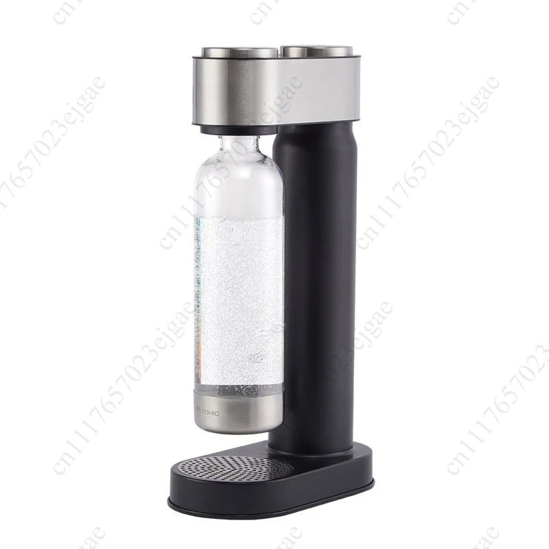 1L manual beverage dispenser, environmentally friendly plastic shell, desktop household soda water dispenser