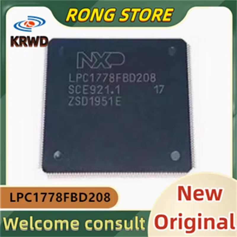 (2PCS)  LPC1778FBD208 New and Original Chip IC LPC1778FBD208 LPC1778 1778 LQFP208