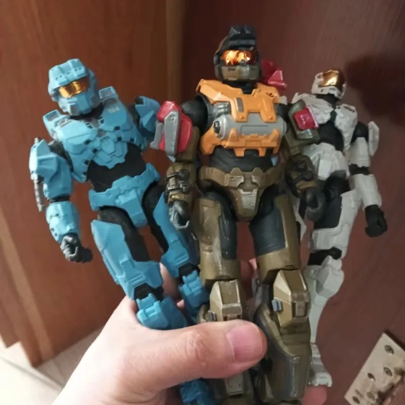 In Stock Infinite Spartan Action Figure WCT Loose Figure Master Chief Multi‑Joint Movable Collectible Model Toy Collecting Gifts view 4