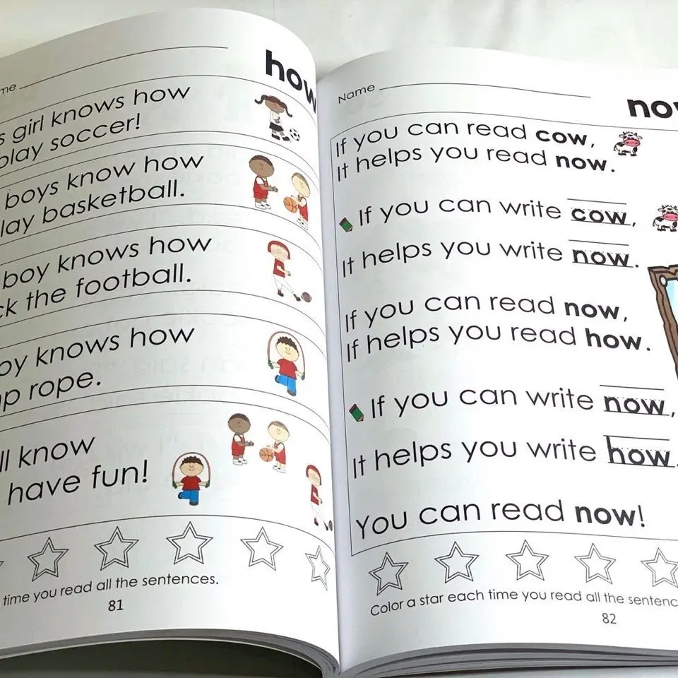 Very First Alphabet Sentences Activity Exercise Book Learn Practice The Most Common Support Point Reading