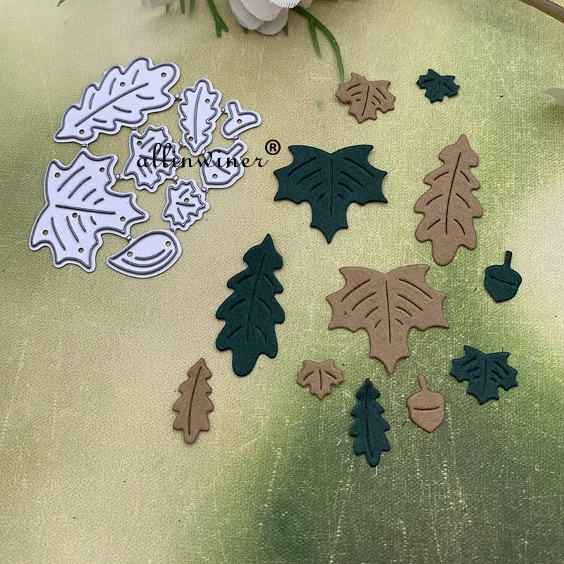 New Autumn Leaf decoration Metal Cutting Dies for DIY Scrapbooking Album Paper Cards Decorative Crafts Embossing Die Cuts