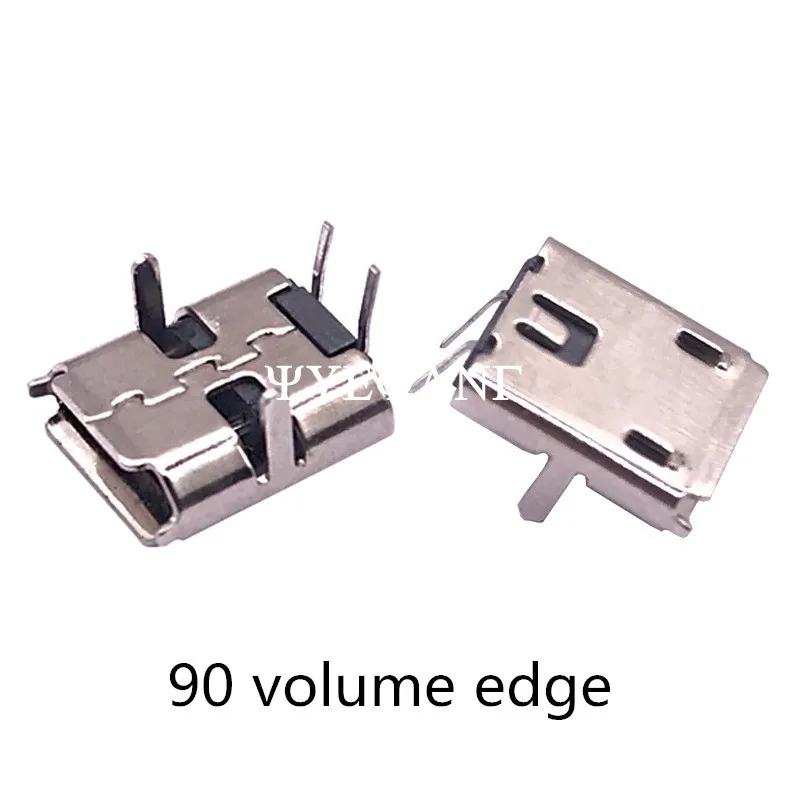 20 sztuk/partia złącze żeńskie Micro Usb 2Pin 90/180 stopni B do telefonu komórkowego złącze Micro Usb Jack 2 pinowe gniazdo ładowania — zdjęcie 4
