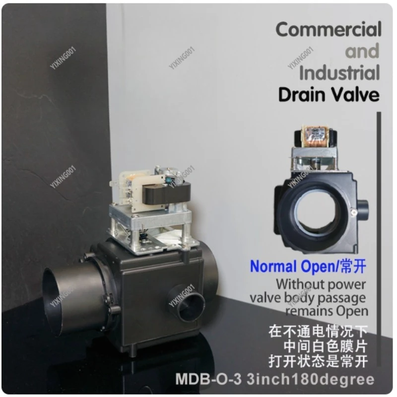 3" 180° Drain Valve…