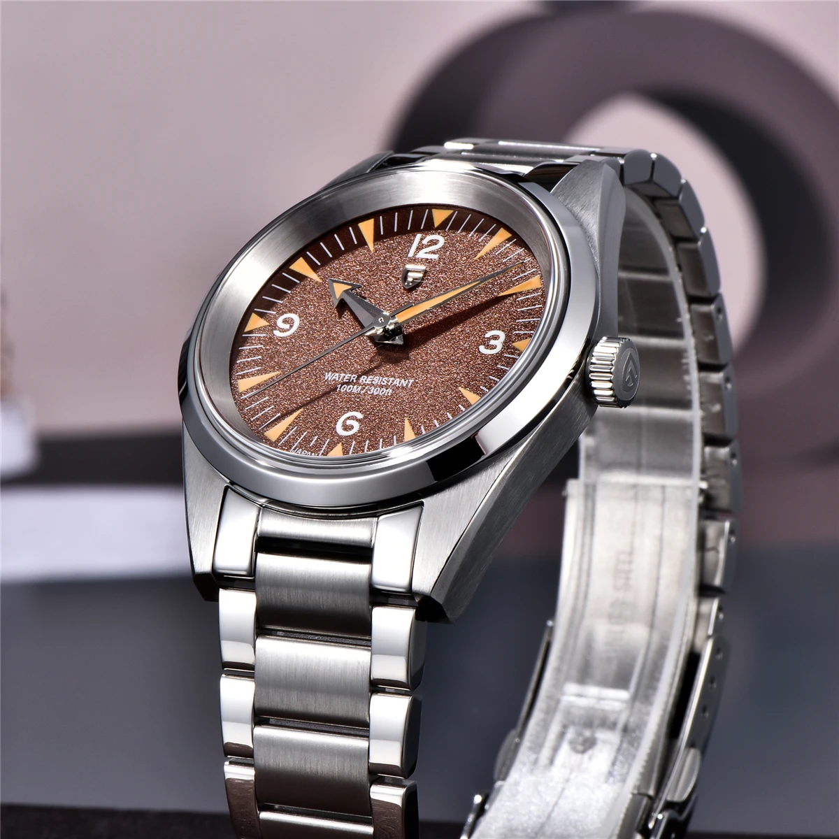 PAGANI DESIGN 2025 New Men Quartz Watches VH31 Retro PD1793 Sapphire Glass Stainless Steel Waterproof 100m Luminous reloj hombre