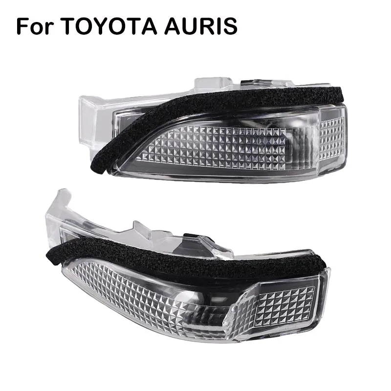 For TOYOTA For AURIS For AVENSIS For C-HR For COROLLA For VERSO Rearview Mirror Turn Signal Light Lense Without Bulb 81741-02040