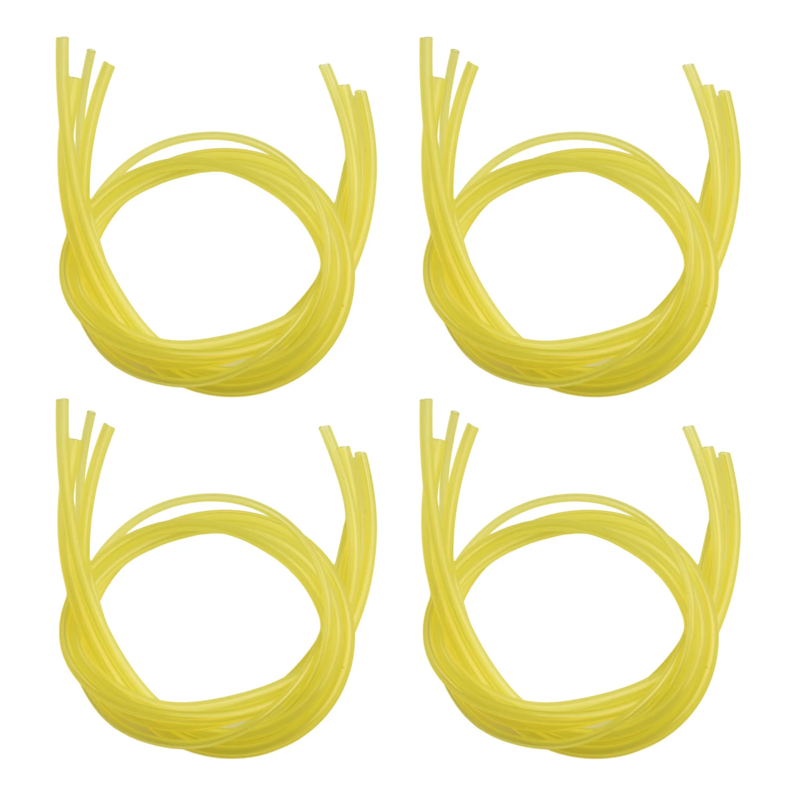 4PCS Fuel Line Tubing for 2-Cycle Engine Tools Including Whackers Edgers and Portable Blowers with Low Temp Resistance