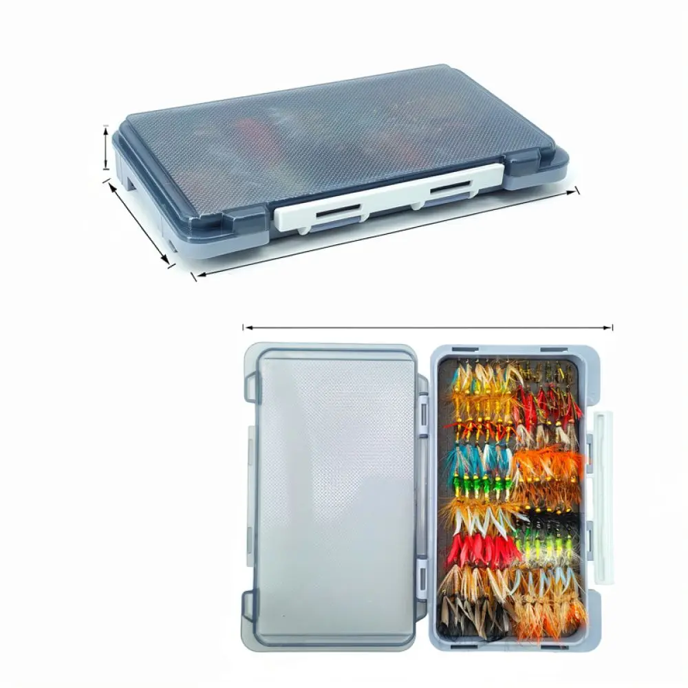 Professional Fly Fishing Bait Kit For Bailufei Dry Wet Nymph Lures Set Stream Lake Trout Fishing Gear Tackle Supplies