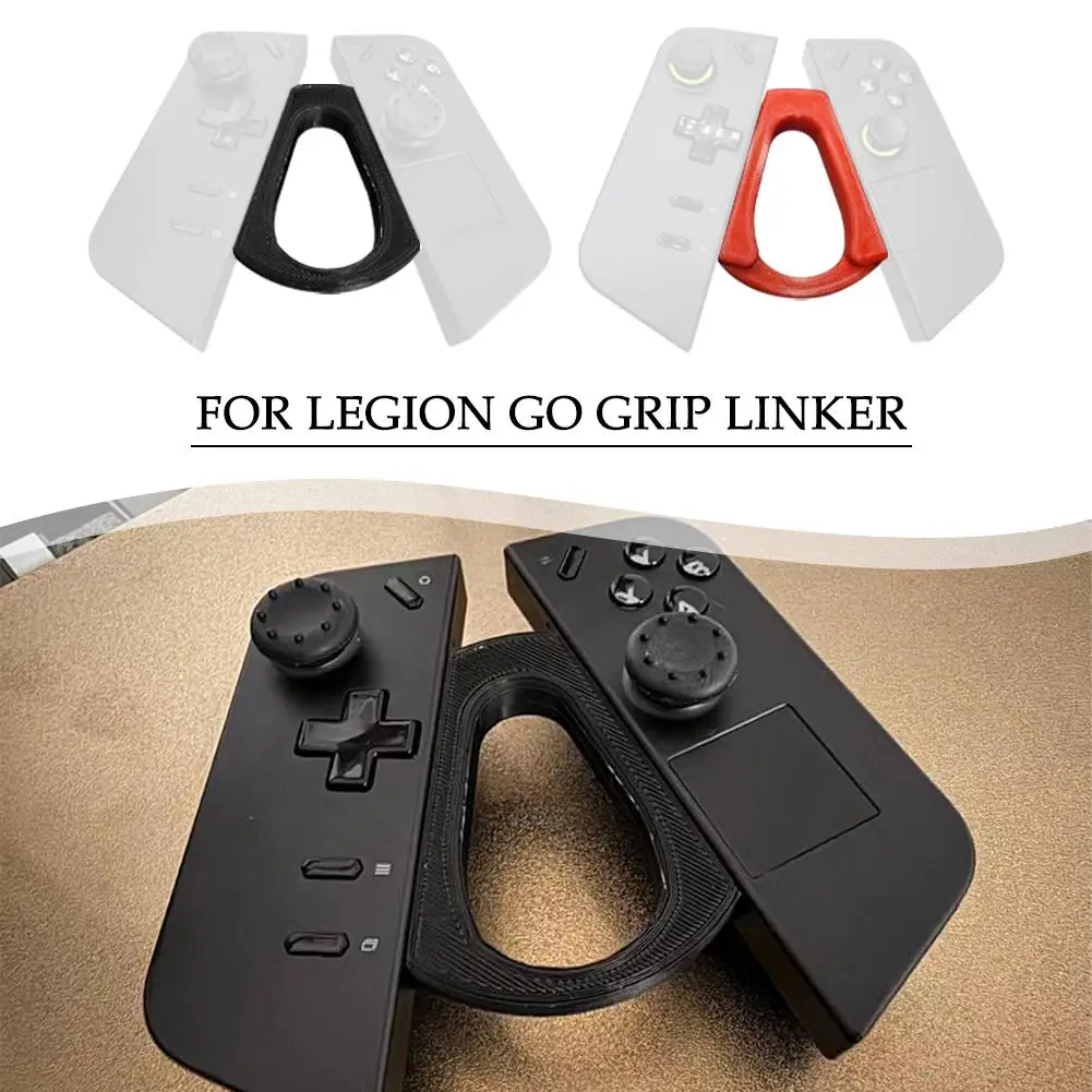 For Legion Go Controller Grip Clip Holder Triangle Shape Red Or Black For Lenovo Legion Go Handle Controller Connector