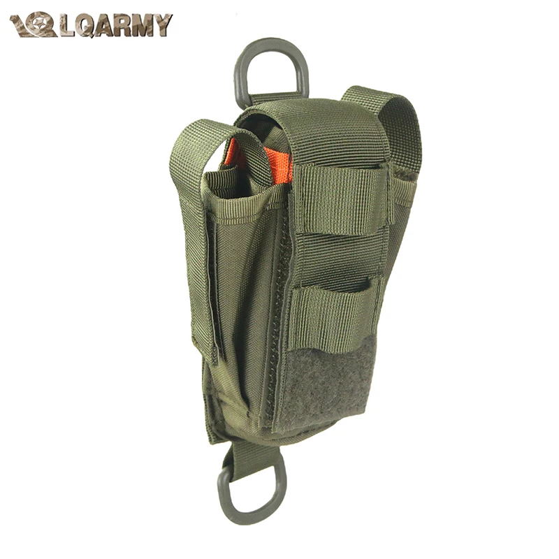 LQARMY Multi-funtion Ammo Pouch Tools Knives Pouch Tactical Molle For Folding Batton Flashlights Belt Backpack Accessories