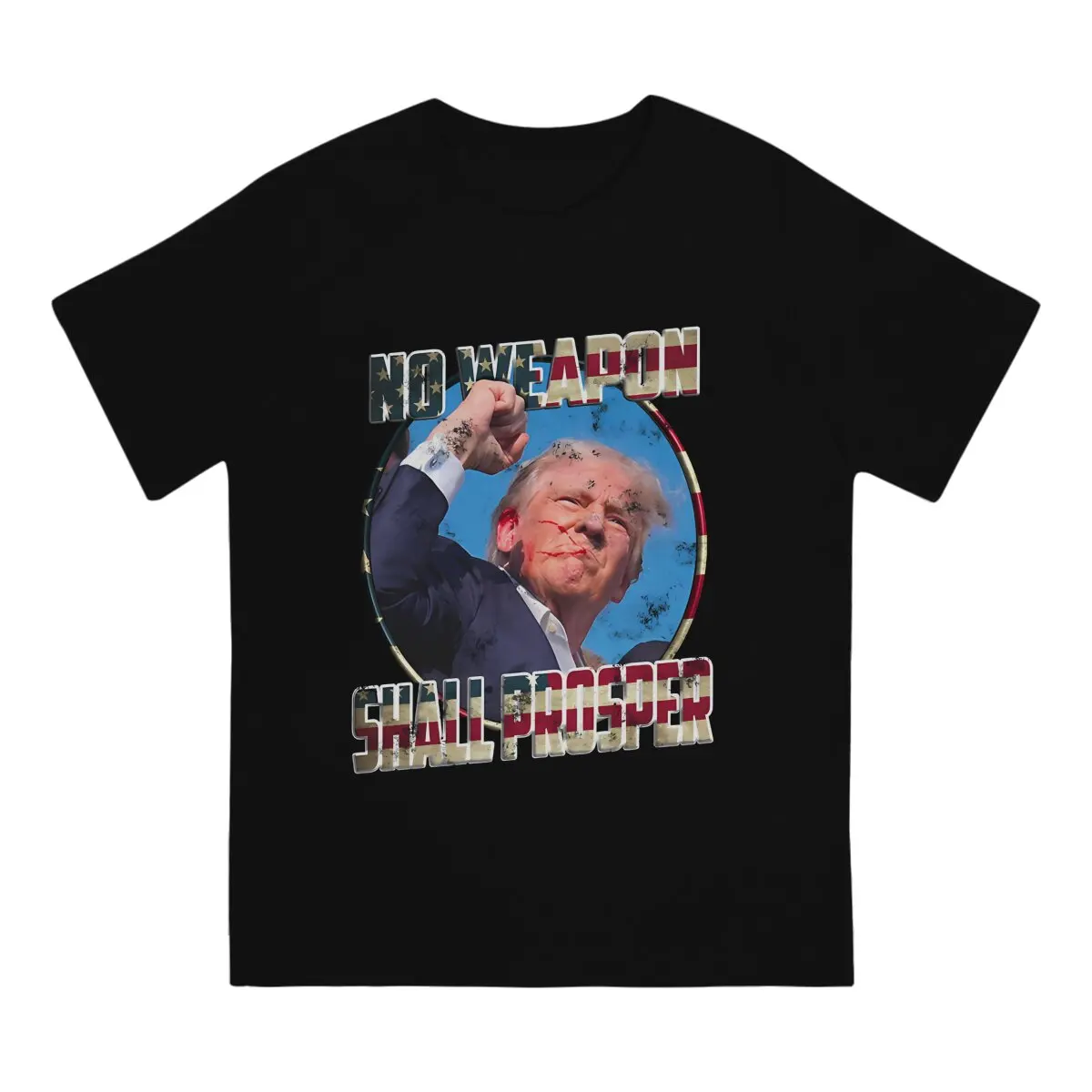 2024 Trump Shooting Man TShirt Trump 2024 Campaign Attempt Individuality T Shirt Original Sweatshirts New Trend