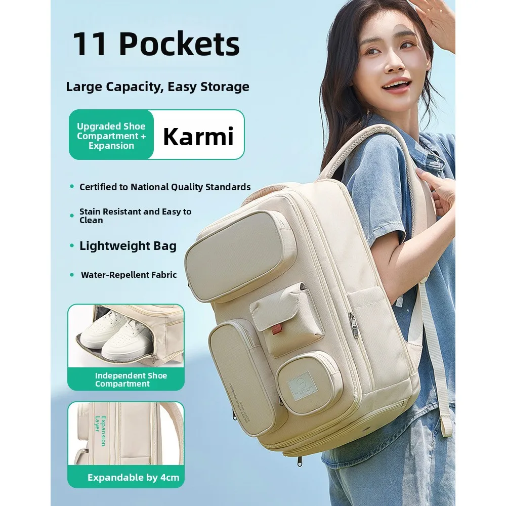 

Travel Waterproof Large Capaci Expandable Bapa Lightweight ex Cuter Bag for Students And Busin Travel