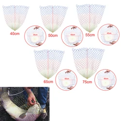 Nylon Fishing Nets Fishing Trackle Collapsible Rhombus Mesh Hole 5 Sizes Depth Folding Dip Fish Net Fishing Tool