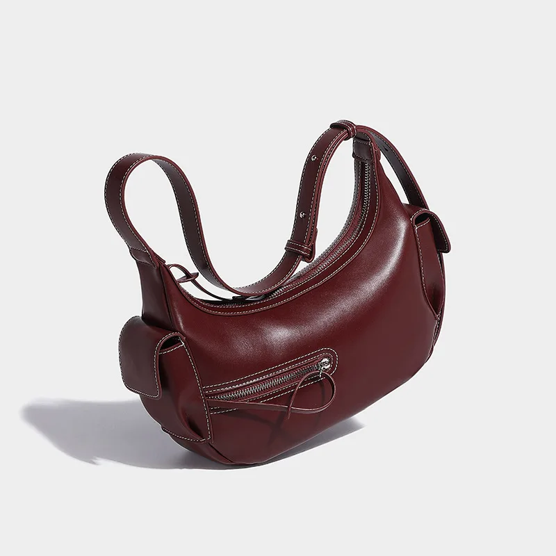 

2023 весенне-летняя новая модная сумка High Sense Niche на одно плечо, подмышки, универсальная женская сумка-мессенджер для поездок на работу