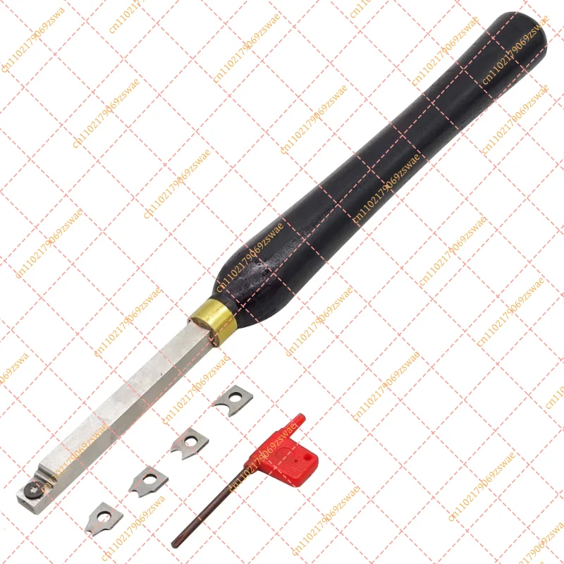 4PCS Interchangable HSS Cutter Hollow Woodturning Tool Gouge For Spindles Of Projects