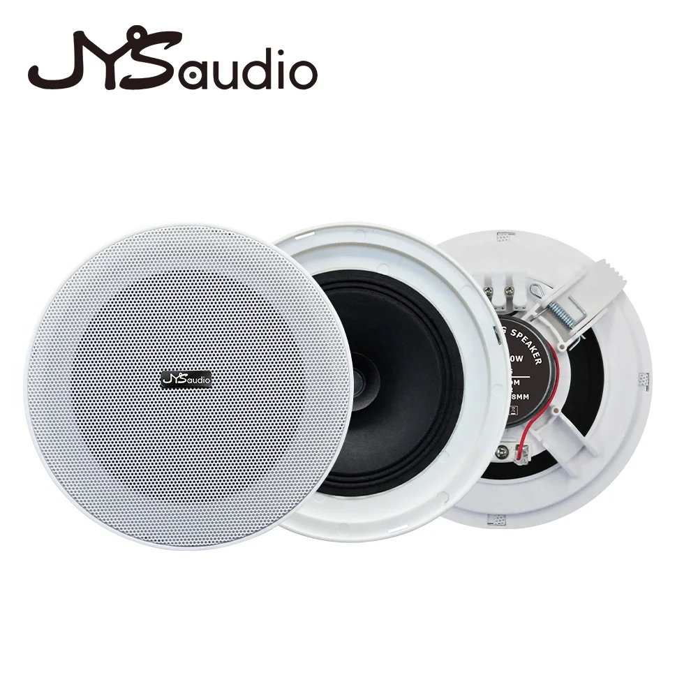 مكبر صوت بدون إطار للسقف 10 وات 8 أوم مكبرات صوت منزلية ذكية مقاومة ثابتة مجموعة كاملة من سماعات الرأس الاحترافية #2