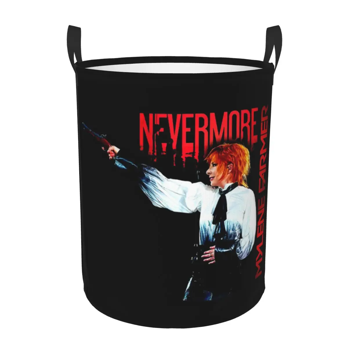 

Корзины для грязного белья Nevermore Tour Libertine Mylene Farmer, складные, большие, водонепроницаемые, для одежды и мелочей, для дома и детей
