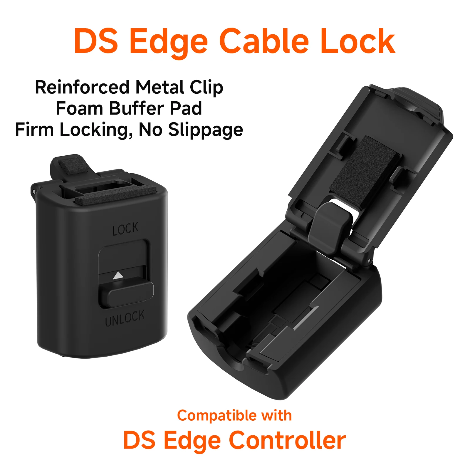 Fixed Charging Cable Locking Game Controller Accessory Interface Locking Connector Shell Locks USB Cable Suitable for PS5 Edge C