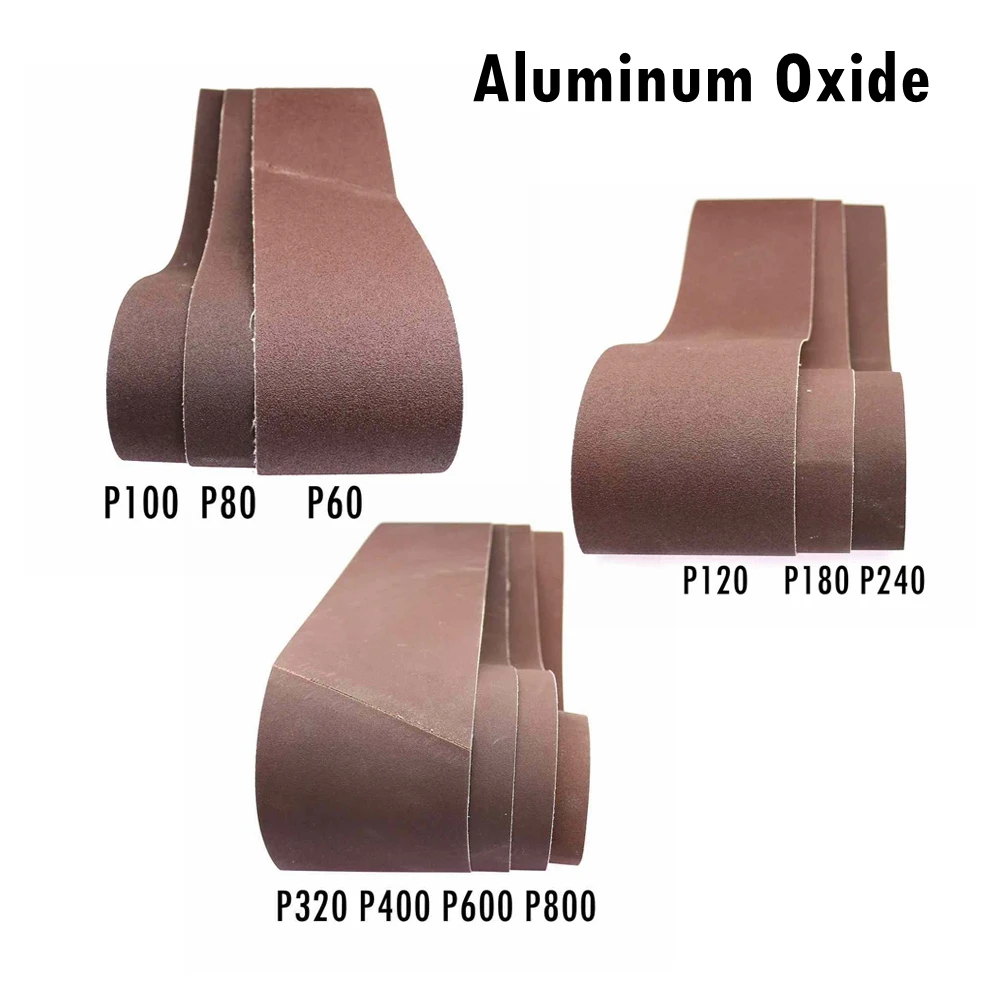 Correias de lixamento abrasivo para madeira, macio, metal, moagem, polimento, banda, 4 \
