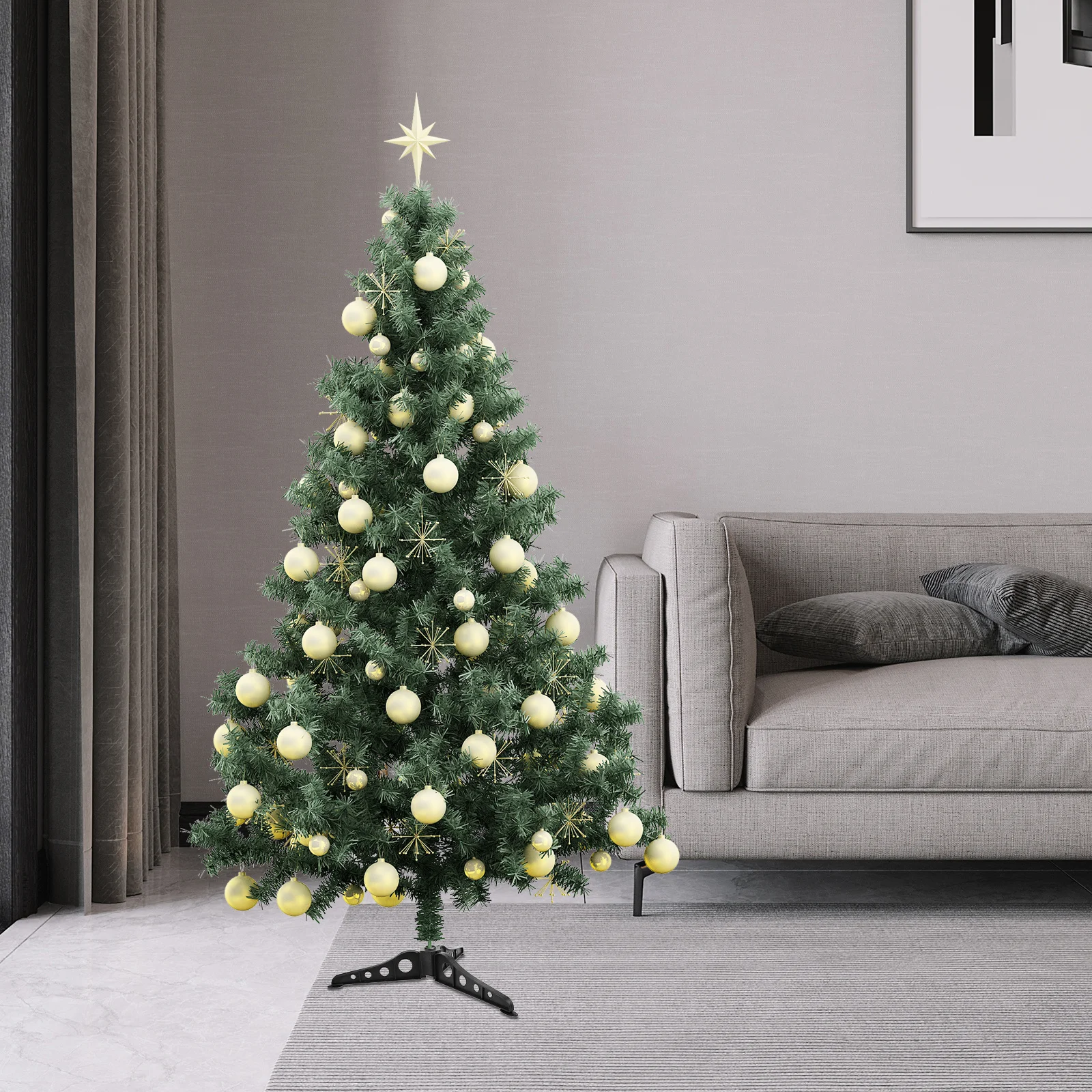 2 шт., подставка для рождественской елки, элегантный дизайн, многоразовая основа для искусственных настоящих деревьев, держатель для зимних праздничных украшений для рождественской елки