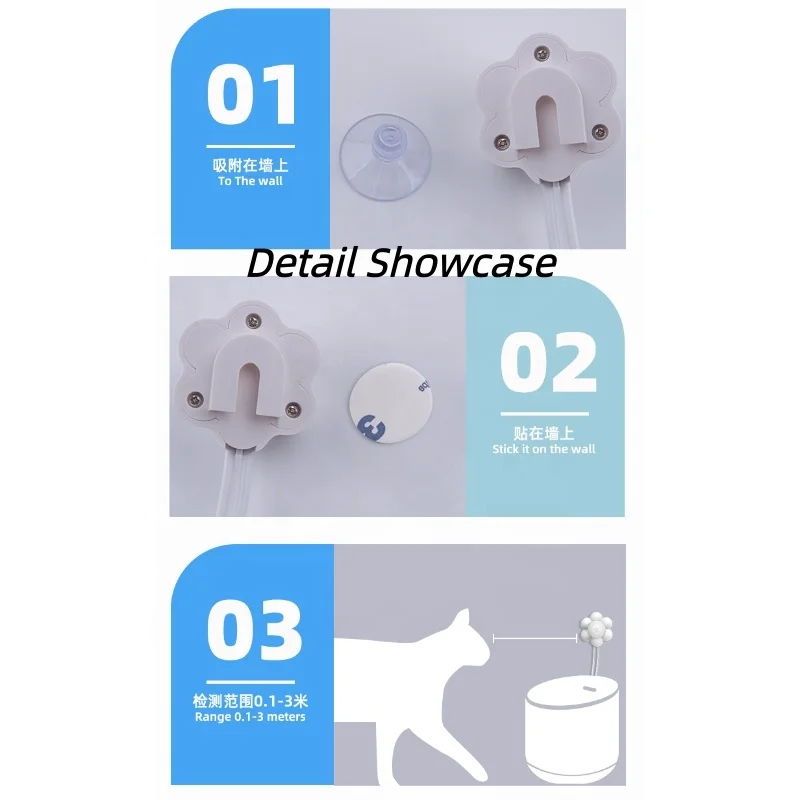 ABS Smart Pet Water Sensor Infrared Radar Sensor Smart Sensor for Pet Water Dispenser