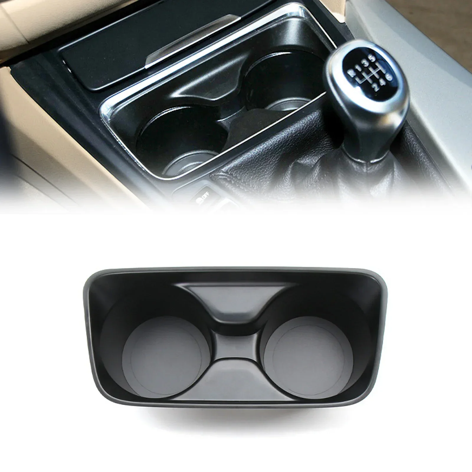 

Custom Fit Central Storage Table Cup Holder for All Versions of the For BMW Three Series from Year Twenty Thirteen Onward
