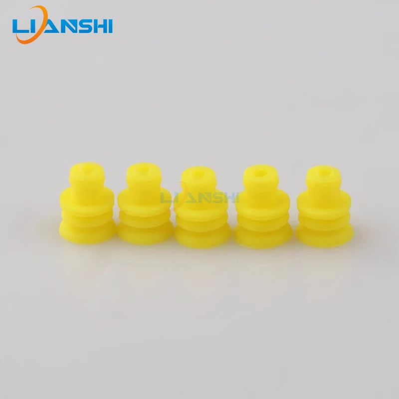 100 قطعة 1.5 سلسلة موصلات موصل قابس المكونات الصفراء 281934 -2 ثقب وسط #3