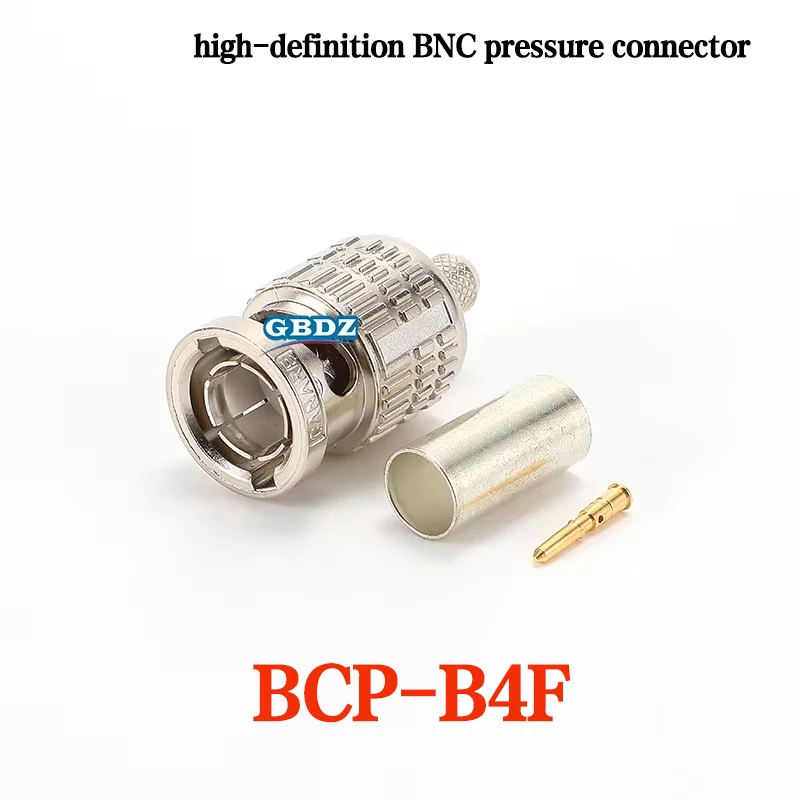 

BNC CANARE Digital HD Q9 Crimp Connector Audio Adapter Plug BNC female Crimp Connector BCP-B4F, HD-SDI Cold Crimp BNC with 4CFB