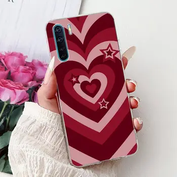 Silikonové pouzdro pro OPPO Reno 3 CPH2043 s motivem srdce, kočky a lva, kreslený film, měkké tenké pouzdro pro OPPO A91 F15 Funda F 15 Capa 10 nejlepší prodej Zadní kryt OPPO F15 - №8