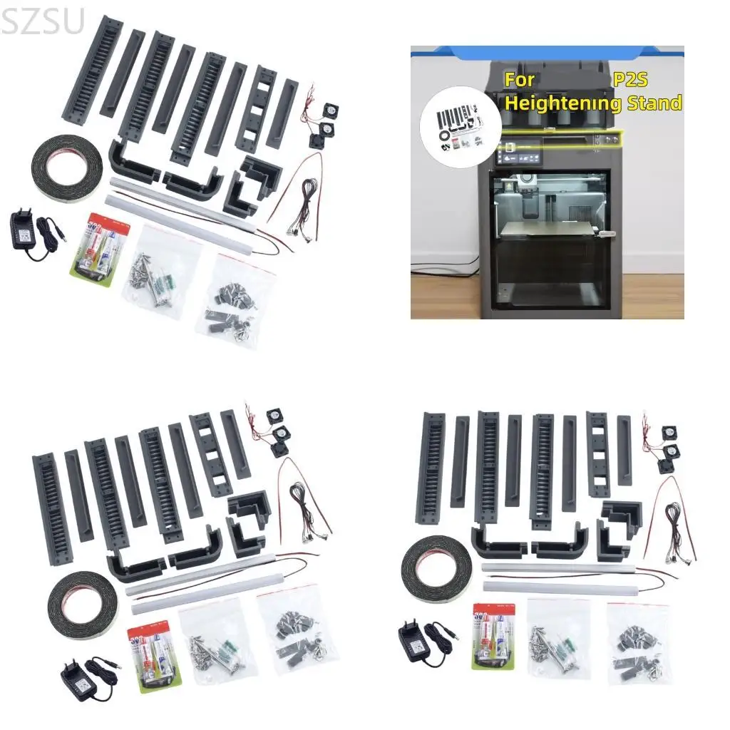 

SZSU Heightened Cooling Upgrade For P2S 3D Printer Support Dissipate Heat Efficiently