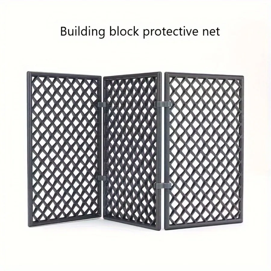 4 pz MOC FAI DA TE WW2 Base Militare Filo Spinato Recinzione Maglia Rete di Isolamento per la Città SWAT Building Blocks Modello Mattoni Set