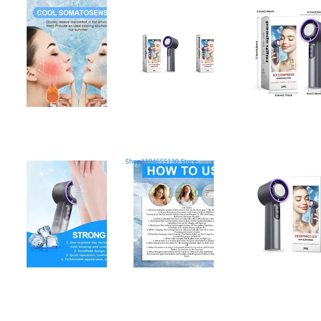 

Удобная маленькая стола вентилятора вентилятора вентилятора, подходящая для открытого кемпинга