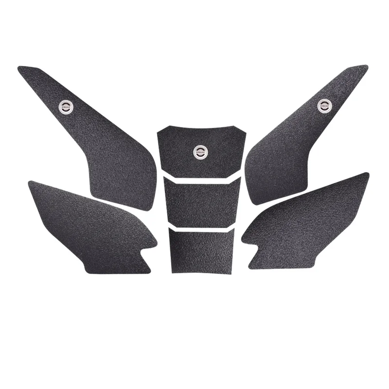 

Motorcycle Tank Pad Sticker Rubber Protector Decals For QJMOTOR QJ600GS-3B