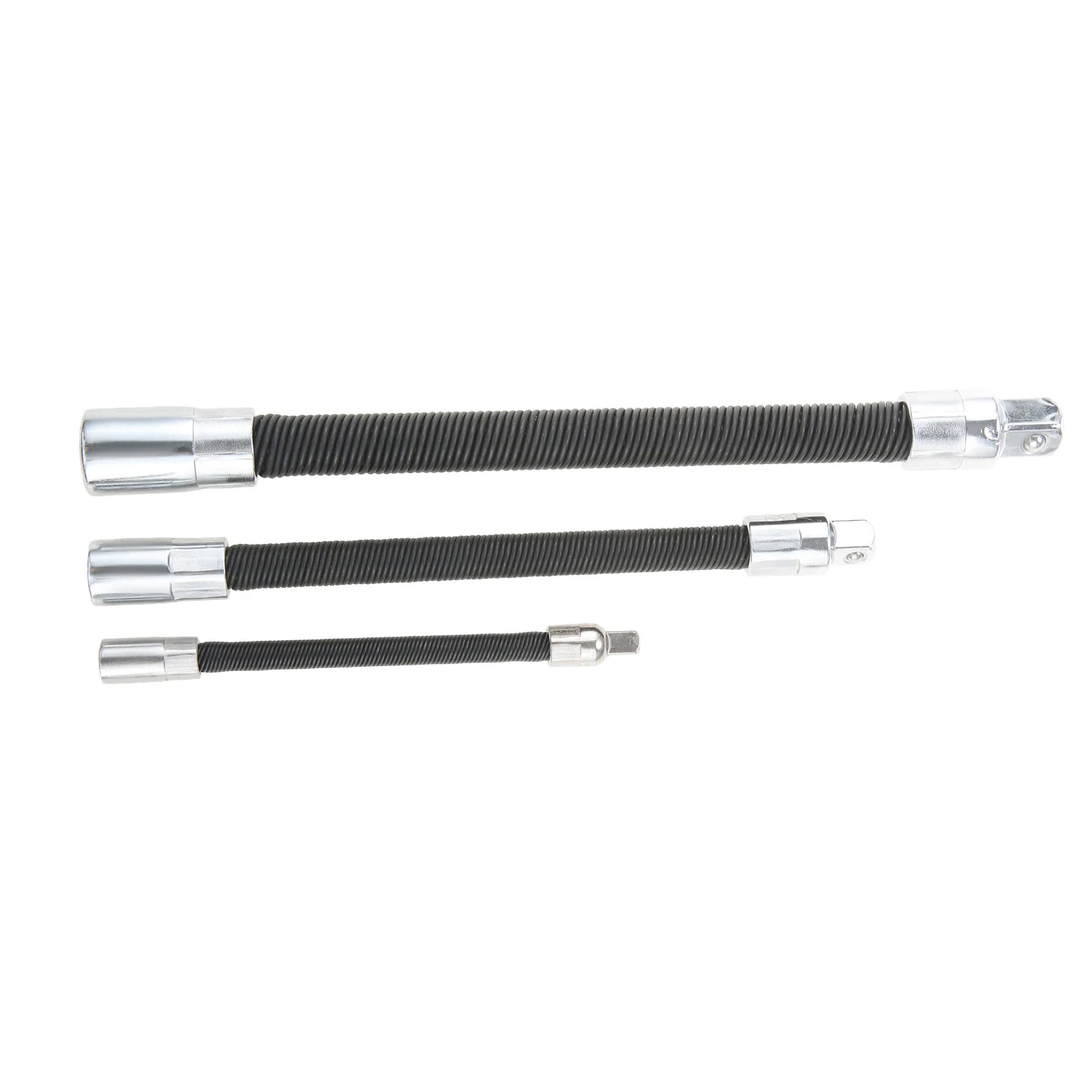 3Pcs Flexible Socket Extension Bars 1/4
