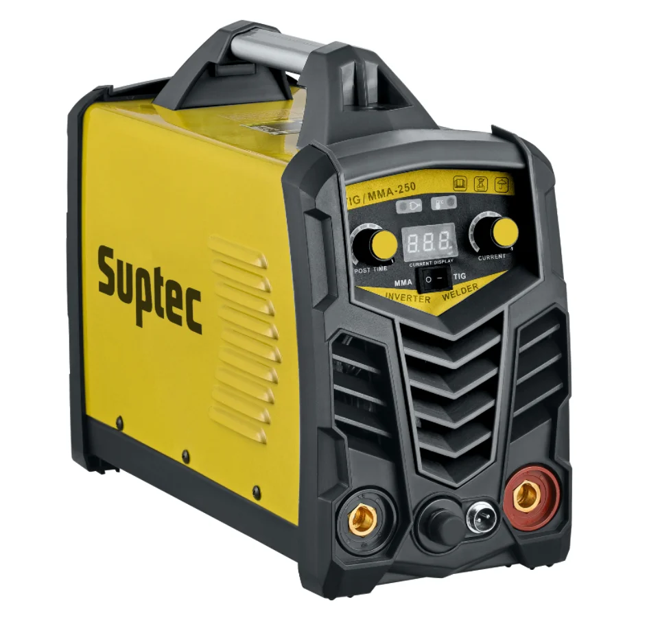 SUPTEC new design digital 2 in 1professional igbt inverter soldadoras tig/mma welding machine tig welder welding equipment