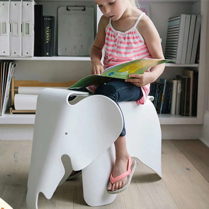 lazychild-tabouret-Elephant-en-plastique-style-cartoon-design-nordique-chaise-creative-pour-enfants-tabouret-jouet-pour-la-maison-et-la-maternelle-gris-noir