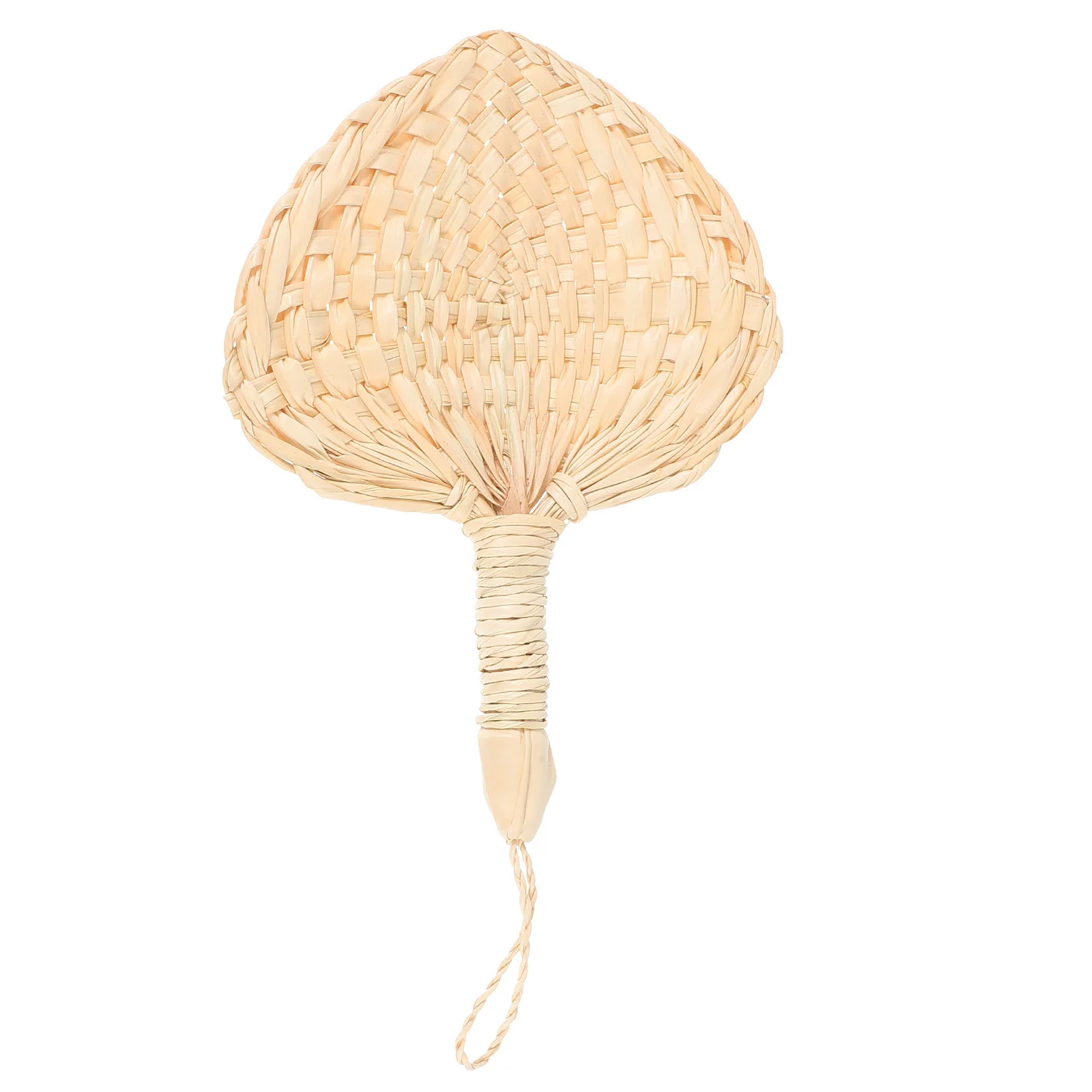 

Natural Palm Leaves Fan Handmade Chinese Style Handheld Fan Summer Cooling Party Wedding Home Decor Asian Fans Handheld