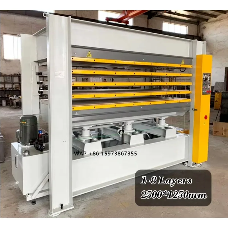 Particle Board Hot Press Equipment - Energy Saving with Temperature Control