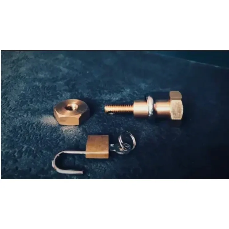 

Bolt Miracle (латунь) Волшебные трюки Сцена Крупным планом Магия Кольцо Come Into Bolt Magie Ментализм Иллюзия Трюк Реквизит Таинственная магия