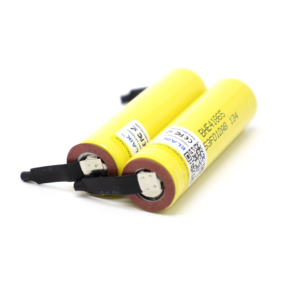 8PCS New original 18650 3.7V HE4 2500mAh Max current 20A Lithium battery Power rechargeable battery for power tools +DIY nickel